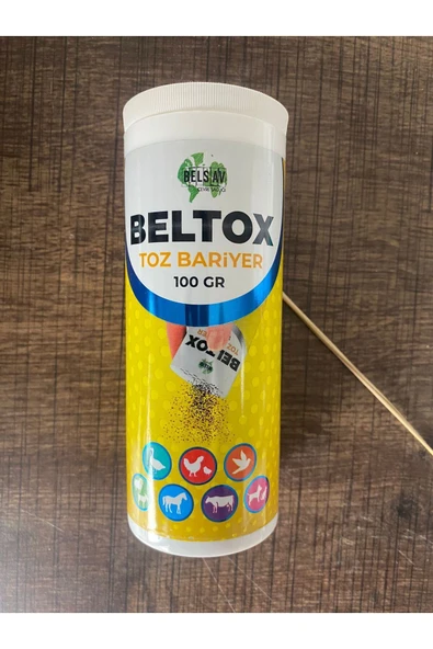 Belsav BELTOX 100GR TOZ BARİYER hayvanlar için pire tozu