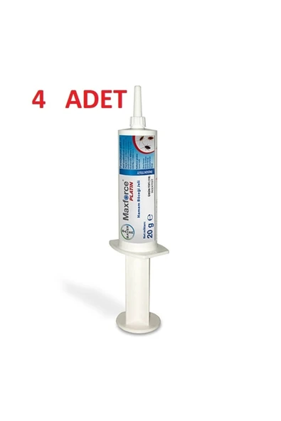 BayerXBayer 4 Adet Bayer Max Force Jel 20 Gr Hamamböceği Haşere Ilacı Yemi Öldürücü