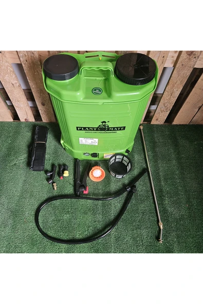 PLANT MATE 16 LİTRE ŞARJLI SIRT POMPASI KİMYASALA DAYANIKLI PRATİK AKÜLÜ PULVERİZATÖR SIRT POMPASI - 2