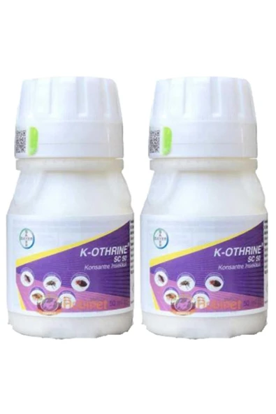 Bayer K-othrine Sc50 Genel Haşere Ilacı X 2 Adet (skt: 05/2022)