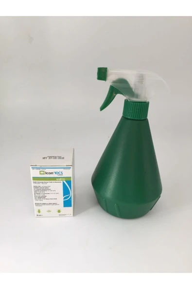 GHAZAL TRADE Kokusuz Ve Etkili Tüm Haşereler Için 20 Ml Icon 10 Cs +500 Ml Küçük El Tipi Pompa