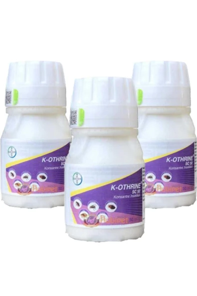 Bayer K-othrine Sc50 Genel Haşere İlacı x3 Adet