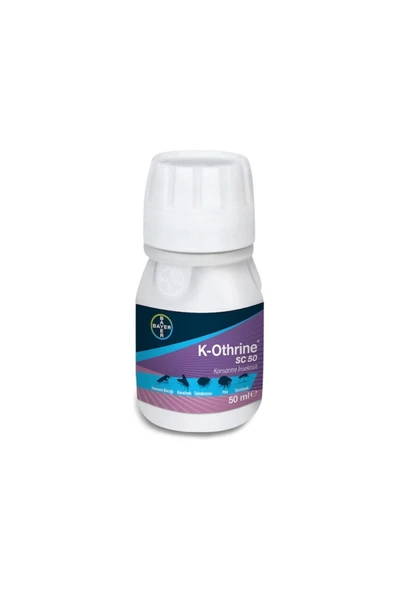 Sakız Ağacı Bayer K-othrine Sc 50 Genel Haşere Ilacı 2 X 50 ml Skt.2027 - 2