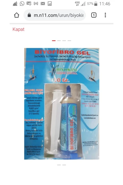 biyokim Biyofibro Gel