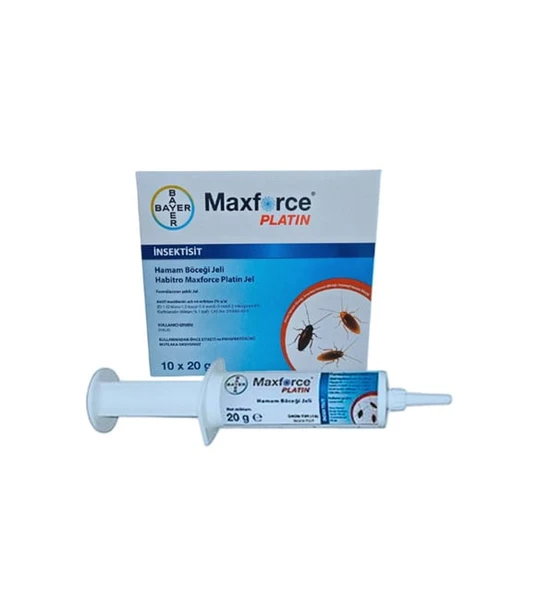 Bayer Maxforce Platin Hamamböceği Jel İlacı 20 Gr Skt.2027/2 - Resim 2