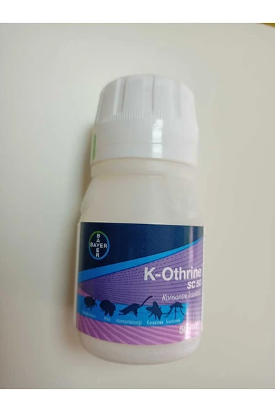 Bayer K-othrine Sc50 Haşere Böcek Öldürücü 50 ml 1 Adet