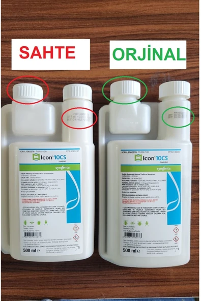 BİYOSİDAL MARKET Icon 10 Cs 500 ml Genel Haşere Ve Böcek Ilacı ( Skt 02.2027 )