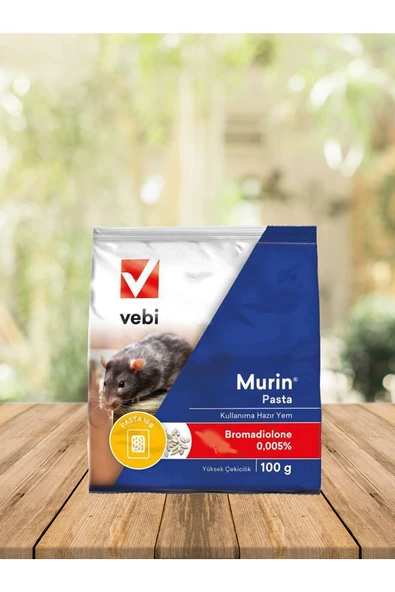 Vebi Murin Pasta Fare İlacı 100Gr
