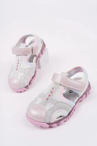 Papuçcity Arzen 03226 Ortopedik Önü Kapalı Kız Çocuk Sandalet - 4