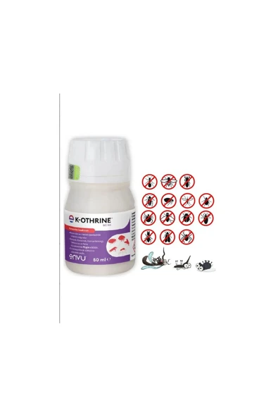 Bayer 2 Adet K-othrine Sc50 50ml Hamam, Kalorifer Böceği Ilacı Ve 2 Lt Baco Basınçlı Ilaçlama Pompası - 2