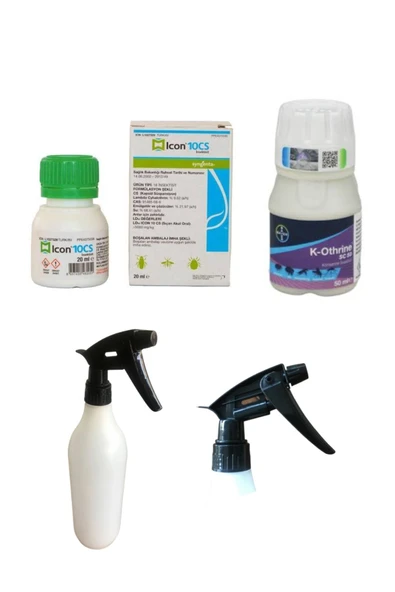 Bayer K-othrine Sc50 50ml / Icon10cs 20ml / 1000ml Fısfıs Sprey Püskürtücü