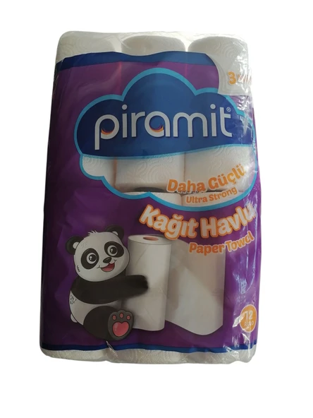 Piramit 3 Katlı 12'li Kağıt Havlu