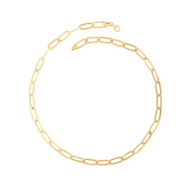 AgaKulche Ataç 7,5 mm Altın Zincir - Resim 2