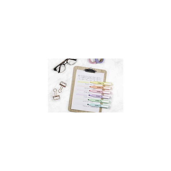 Stabılo Swıng Cool Pastel 4 Lü Fosforlu Kalem - 4