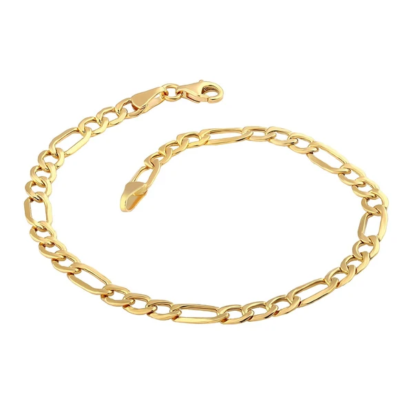 AgaKulche Figaro Düz Altın Bileklik - 2