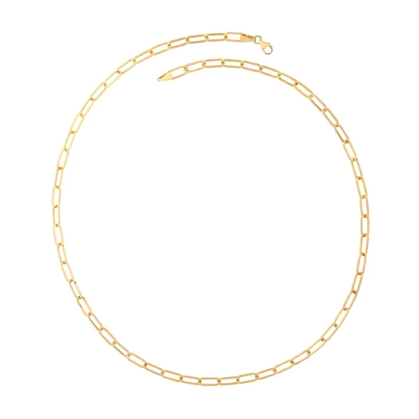AgaKulche Ataç 4 mm Altın Zincir - Resim 2