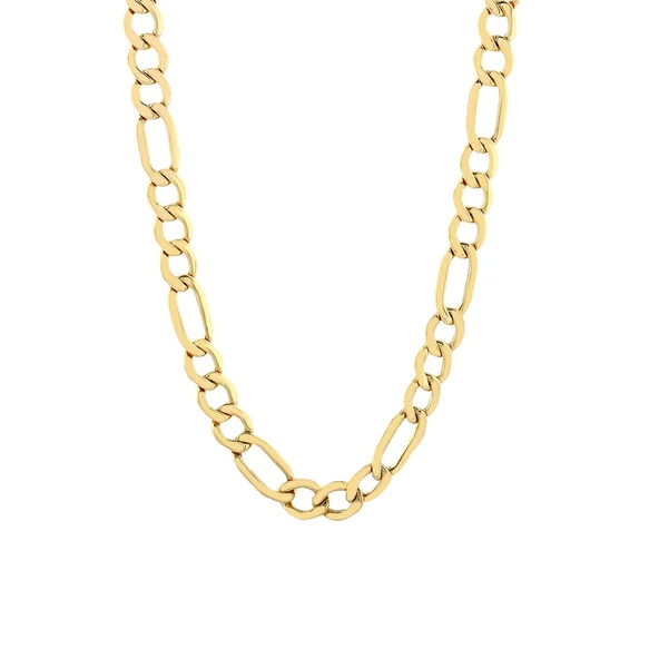 AgaKulche Figaro Düz Altın Zincir ürün görseli 1