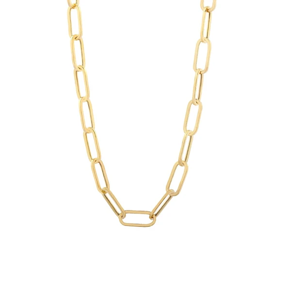 AgaKulche Ataç 4 mm Altın Zincir ürün görseli 1