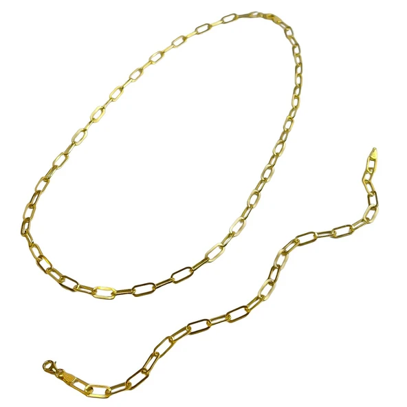 AgaKulche Ataç 4 mm Altın Bileklik - 4
