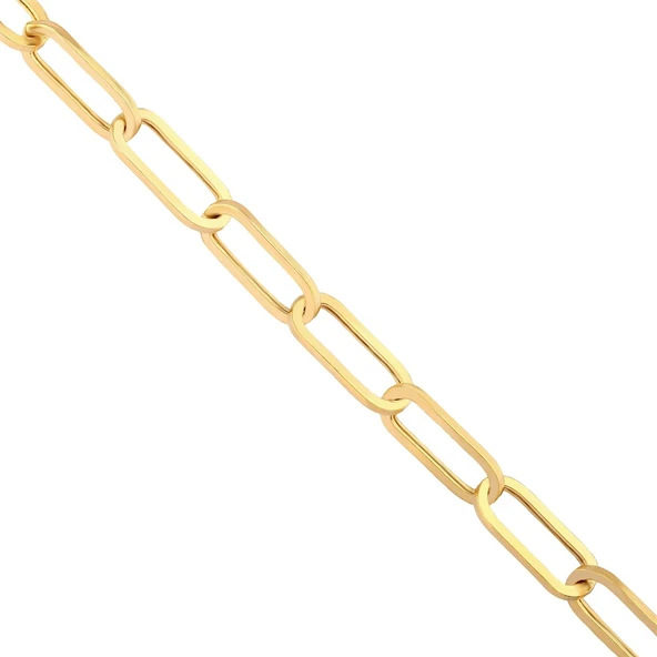 AgaKulche Ataç 4 mm Altın Bileklik - Resim 3