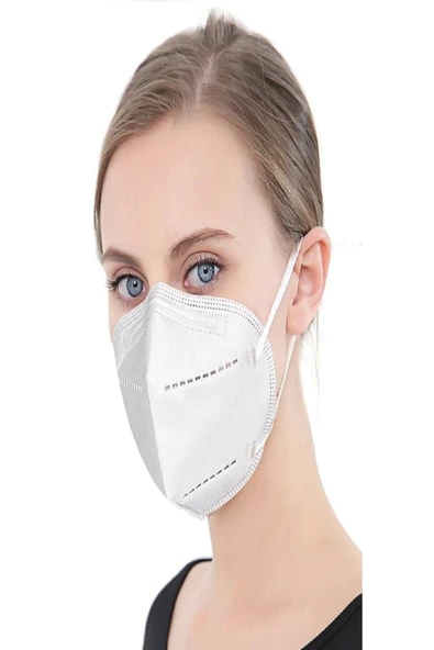 BestMask 10 Adet Ffp2 Maske Kulak Acıtmayan Esnek Lastik - 2