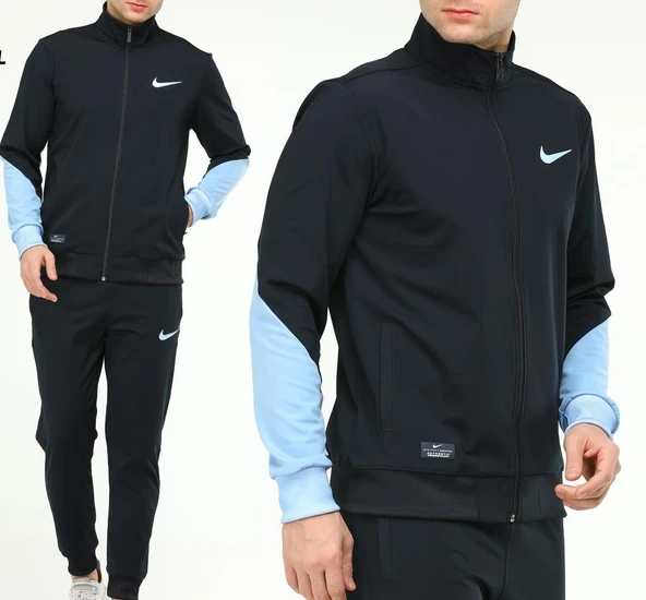 Nike EA-4050 Battal Beden Erkek Polyester Eşofman Takımı