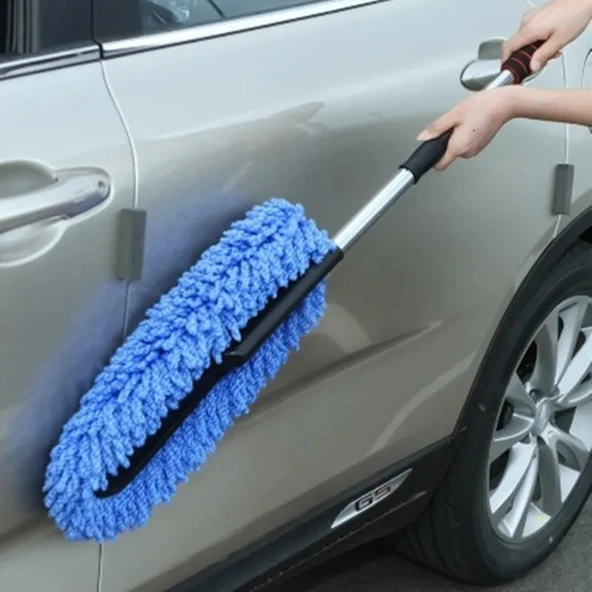 Periboia Teleskopik Mikrofiber Araç Yıkama Fırçası - 4