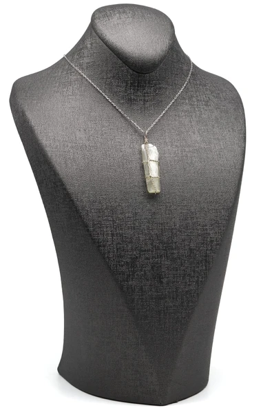 Zultanit Doğal Taş 925 Ayar Gümüş Kolye - 2