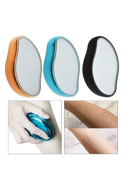 Tüm Vücut Için Ağrısız Epilatör Aleti Ağrısız Kristal Epilasyon Fiziksel Tüy Kıl Silme Güvenli Kolay - Resim 4