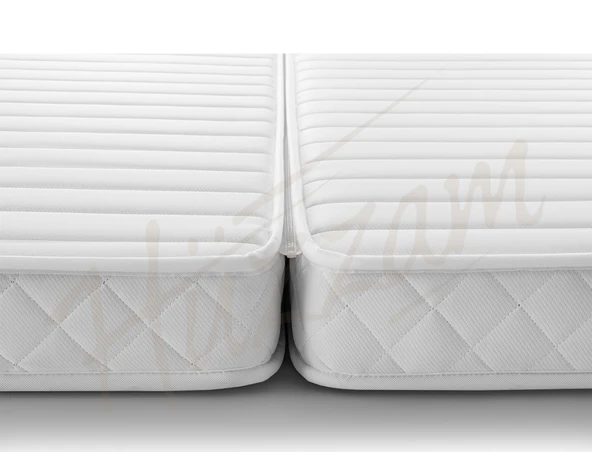 HÜZZAM 160X200X12 Ikea Divan Uyumlu Hemnes FERMUARLI Full Ortopedik Katlanır Yatak - 3