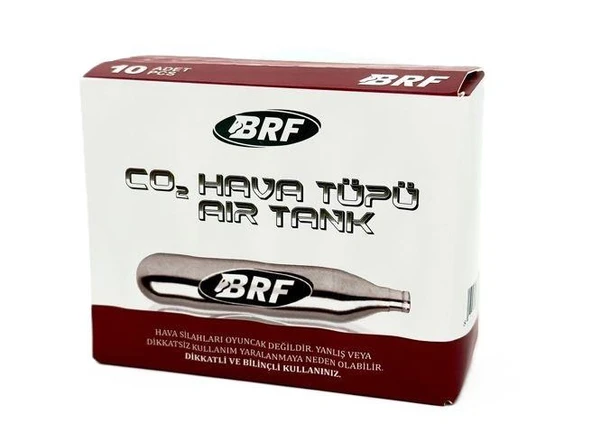 BRF 12 Gram CO2 Havalı Tüpü 10 Adet