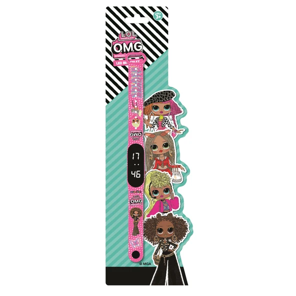 Miniflak LOL Surprise! Lisanslı OMG6002 Pembe Bileklik Led Çocuk Saati ürün görseli