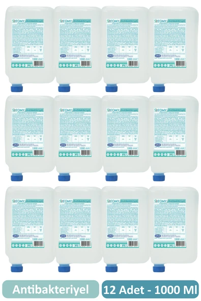 Fomy 1000ml Antibakteriyel Köpük Sabun 12 Adet - Ekonomik Paket - 1