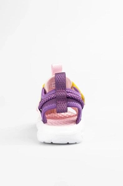 Vicco Thin 332.P25Y.223 Kız Çocuk Işıklı Sandalet Pudra 26-31 - Resim 4