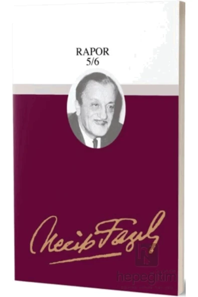 Rapor 5-6 071 Necip Fazıl Kısakürek - Büyük Doğu Yayınları - 2