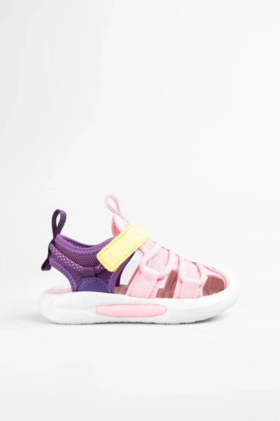 Vicco Thin 332.P25Y.223 Kız Çocuk Işıklı Sandalet Pudra 26-31 - Resim 6