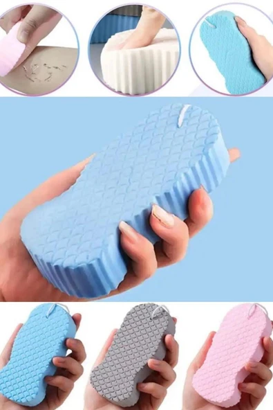 6 Adet Cilt Temizleyici Vucüt Kesesi Ultra Yumuşak Duş Süngeri Karikatür Çocuk Bebek Banyo Süngeri - 6