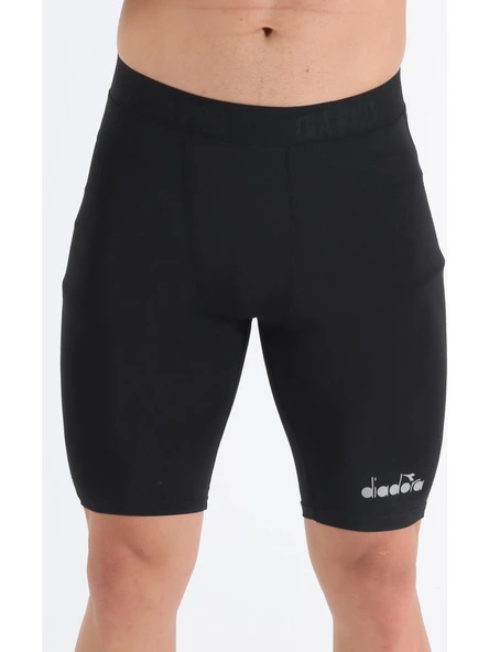 Diadora Flatron Pro Kısa Tayt Siyah Eski Sezon