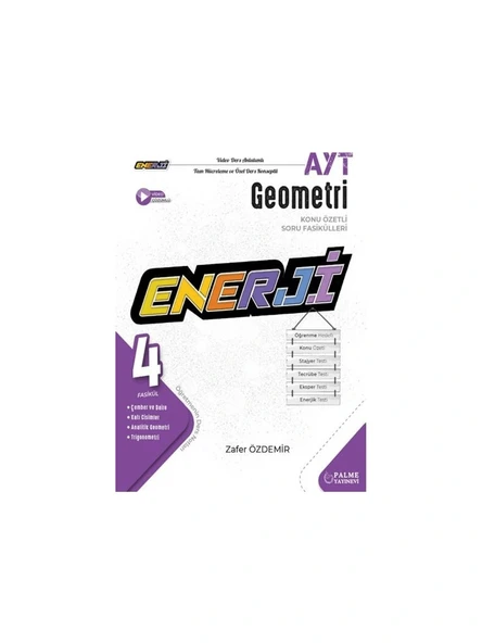 Palme Yayıncılık Yks Ayt Enerji Geometri Konu Özetli Soru Fasikülleri (4 Fasikül) ürün görseli