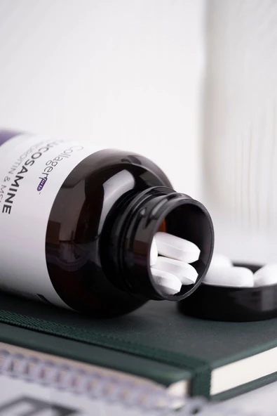 Colagen Forte ,Glukozamin, Glucosamine Chondroitin 90 Tablet 1500mg Kolajen & Vitamin D3 - 2