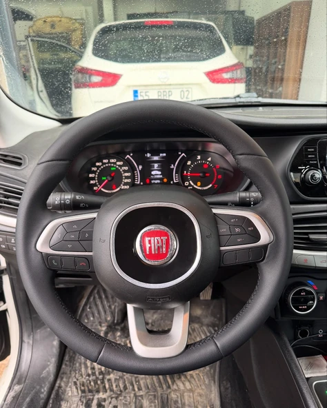 Fiat Egea 2015-2019 Araca Özel Direksiyon Kılıfı Uyumlu AÇIKLAMAYI OKUYUNUZ ürün görseli