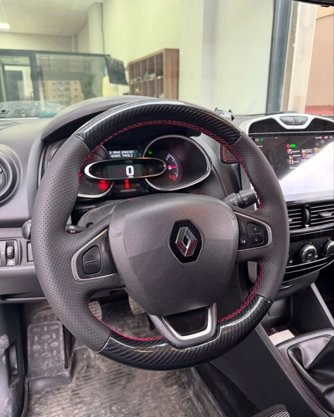 Renault Clio 4 FAZ 2 Araca Özel Direksiyon Kılıfı Uyumlu AÇIKLAMAYI OKUYUNUZ - Resim 2