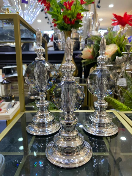 3 LÜ ALEM Dekoratif TOP SET - 3