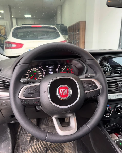 Fiat Egea 2015-2019 Araca Özel Direksiyon Kılıfı Uyumlu AÇIKLAMAYI OKUYUNUZ - Resim 2