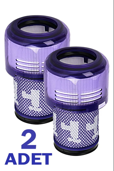 Dyson V12 Uyumlu Detect Slim 2 ADET Dik Süpürge Hepa Filtresi