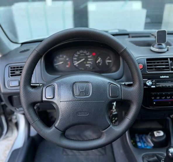 Honda Euro Civic 2001-2003 Araca Özel Direksiyon Kılıfı Uyumlu AÇIKLAMAYI OKUYUNUZ ürün görseli