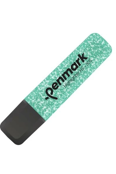 Penmark Fosforlu Kalem Metalik Simli Yeşil Hs-505