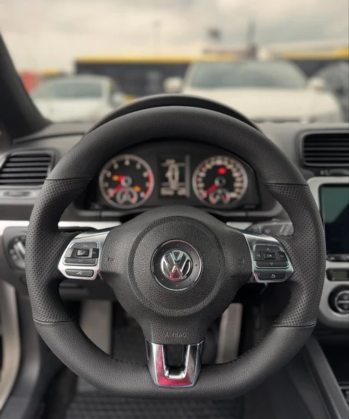 Volkswagen Scirocco 2015 Araca Özel Direksiyon Kılıfı AÇIKLAMAYI OKUYUNUZ ürün görseli