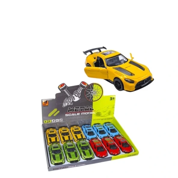 Nessiworld KM36201C-1-2-3-4 Vardem Çek Bırak Metal Araba  1:36 - Resim 5