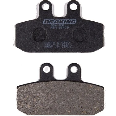 Braking 648Sm1 2017-2021 Moto Guzzi V85 TT Uyumlu Arka Fren Balatası